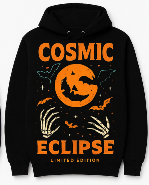 Cosmic Eclipse – Halloween Limited Edition Hoodie ( Pre order )