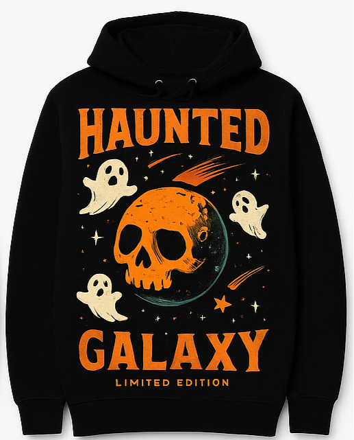 Cosmic Haunted Galaxy Hoodie – Limited Edition (Pre order)